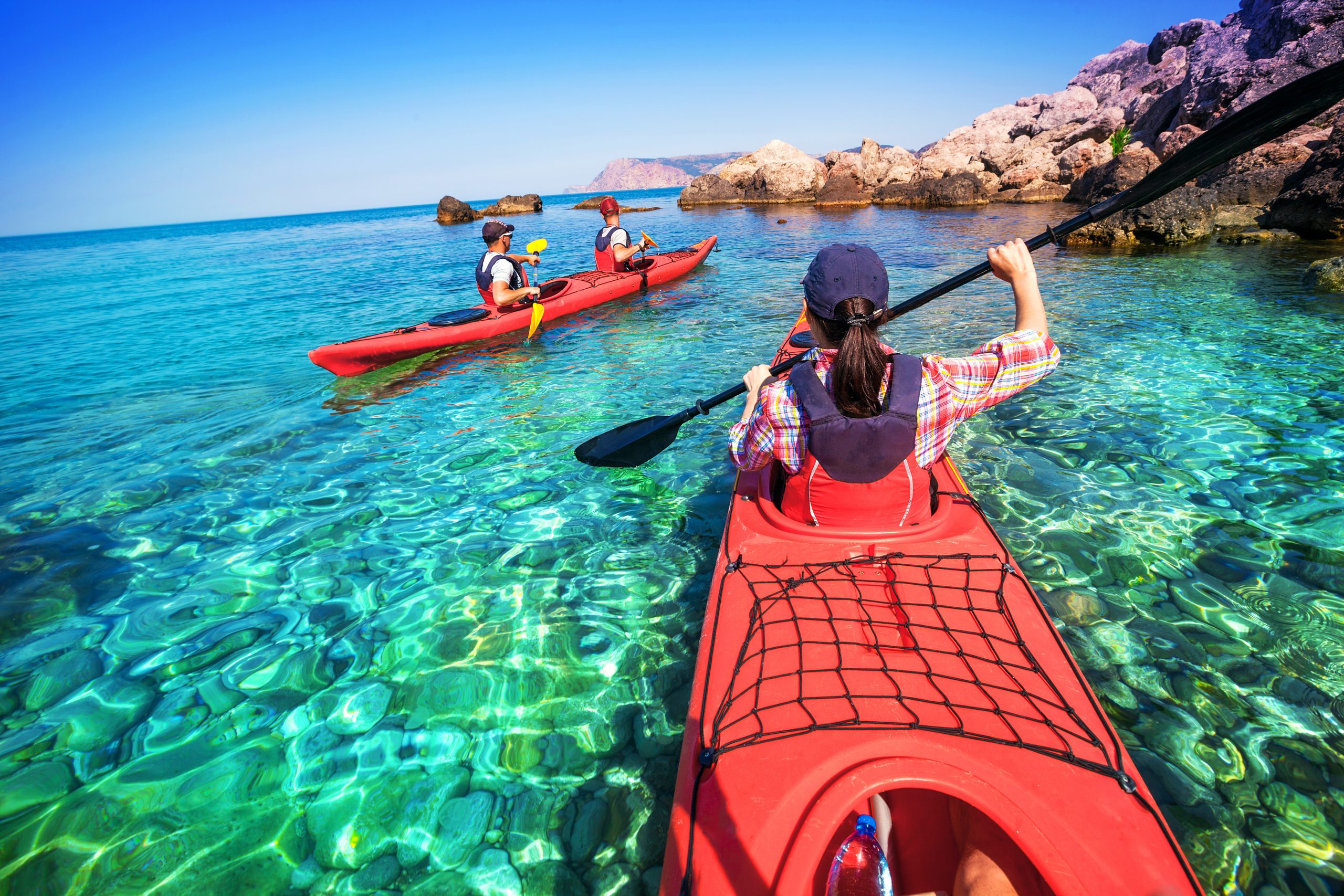 kayak tours greece